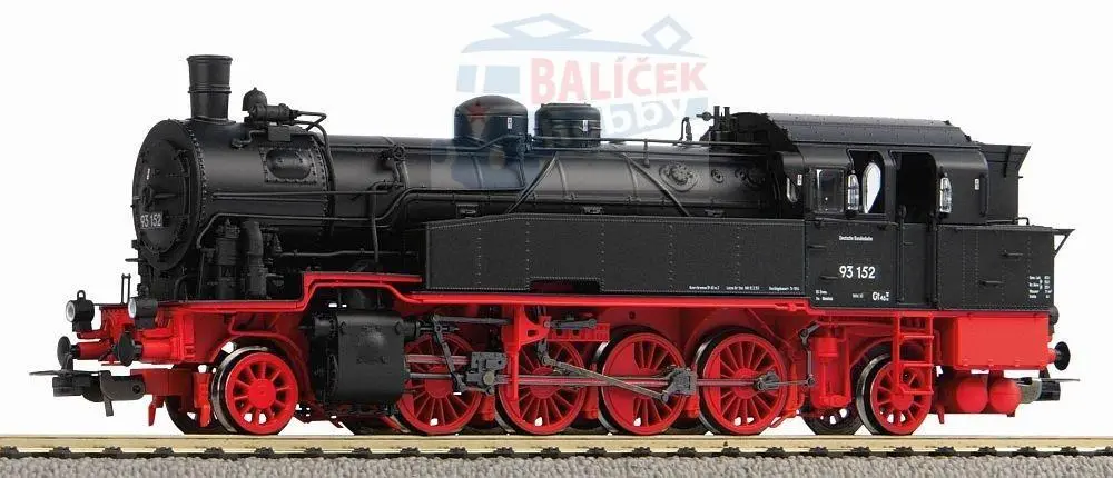 50653 PIKO - H0 - Parní lokomotiva BR 93.0, DCC se zvukem a kouřovým generátorem