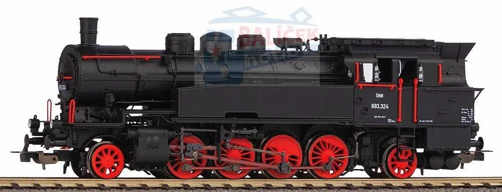 50656 PIKO - H0 - Parní lokomotiva řady 693 324, DCC se zvukem a kouřovým generátorem