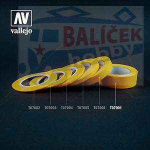  Vallejo T07002 2x Maskovací páska (Masking Tape 1mmx18m)