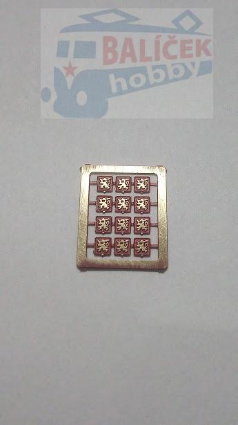 H0 - Logo LEV 12ks-černý