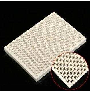 Pájecí letovací keramická deska 135x95x13 mm - zlatnická cihla - II jakost