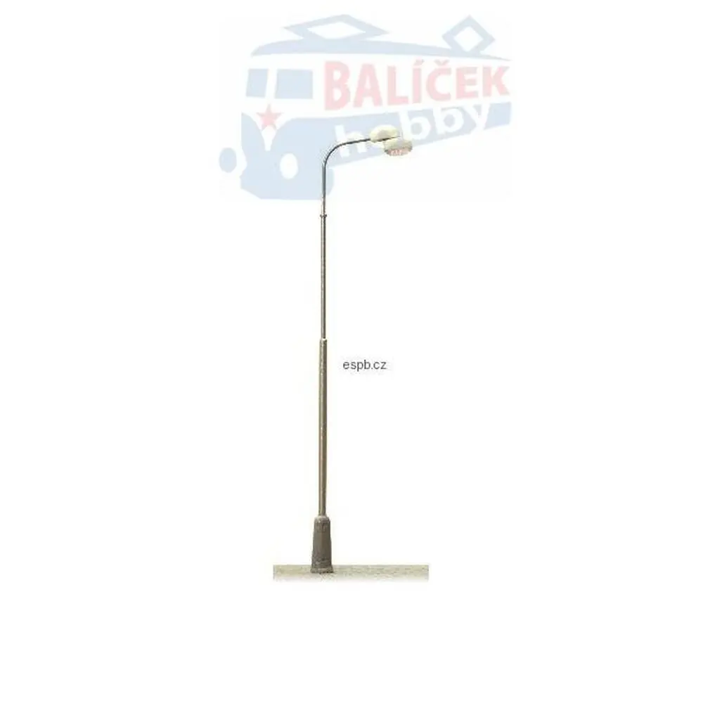 TT - Pouliční lampa šedá typ D - bílé světlo