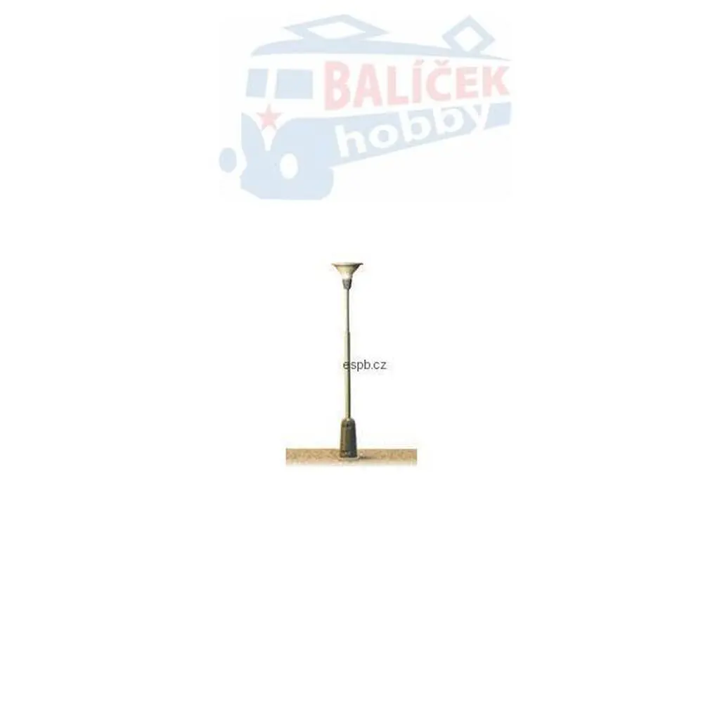 TT - Parková lampa šedá typ B - bílé světlo 