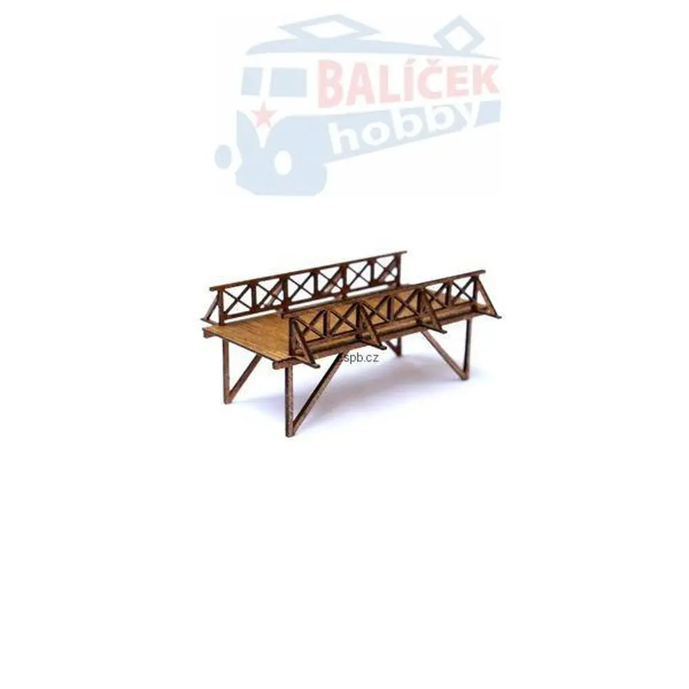 TT – Dřevěný most typ B široký
