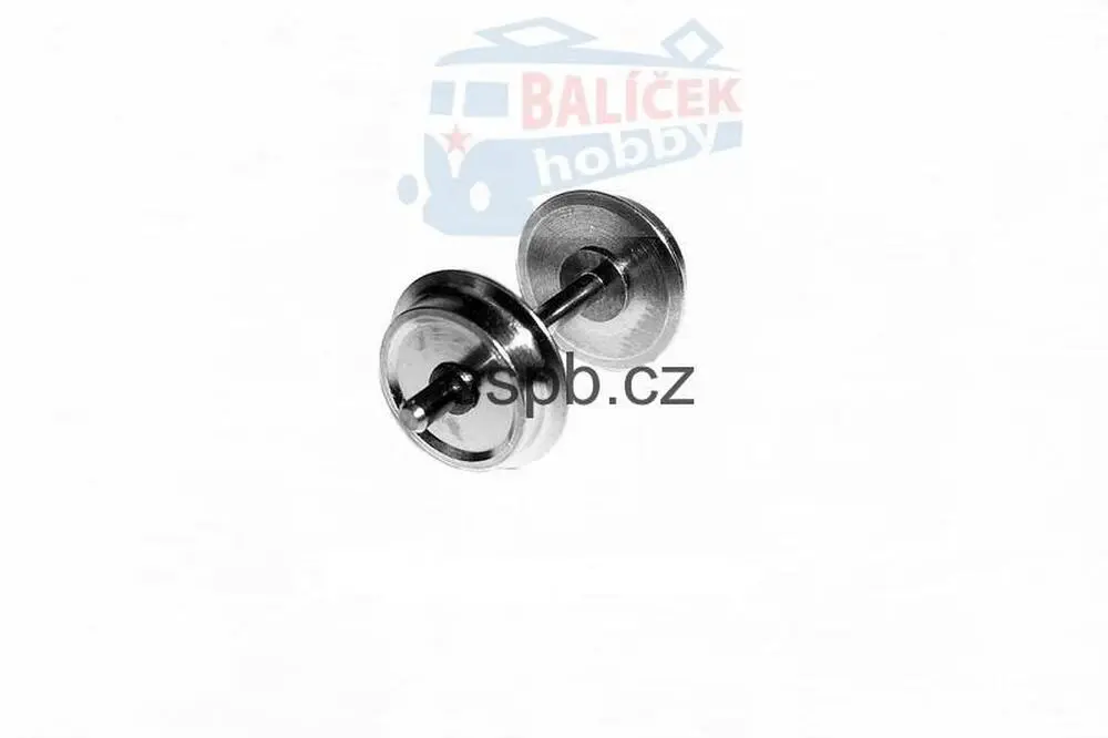 Dvojkolí průměr 8.3 mm, Zeuke, oboustranně izolované, TT, MD0097
