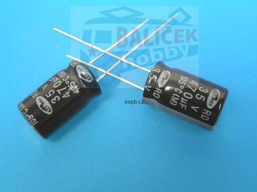 Elektrolitický kondenzátor 220uF/35V