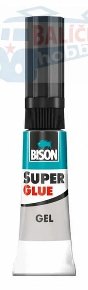 BISON SUPER GLUE GEL 2 g Jumbo Card