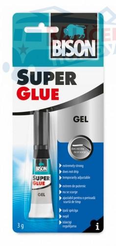BISON SUPER GLUE GEL 2 g Jumbo Card