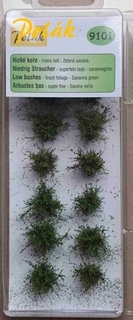 Keře - Střední keře - mikro listí - Zelená savana , Polák 9301
