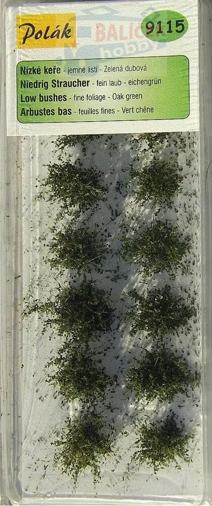 Keře - Nízké keře - mikro listí - Zelená dubová, Polák 9105
