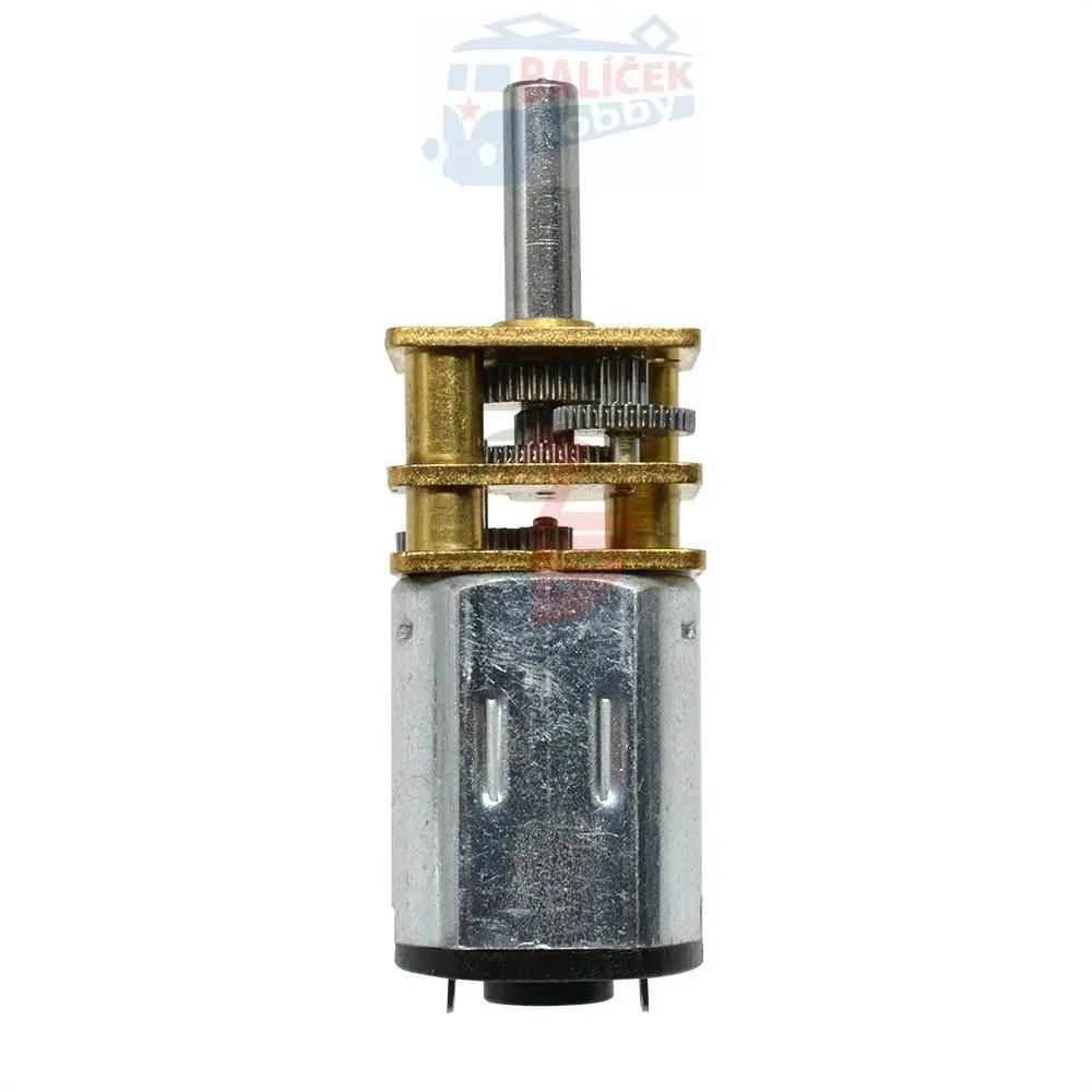 Motor s převodovkou 12V/30Rpm - délka osy 10mm