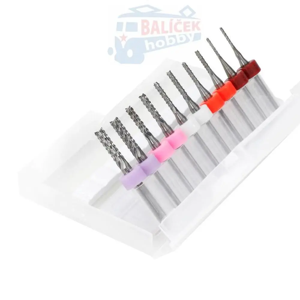 Frézovací jehla titanový povlak