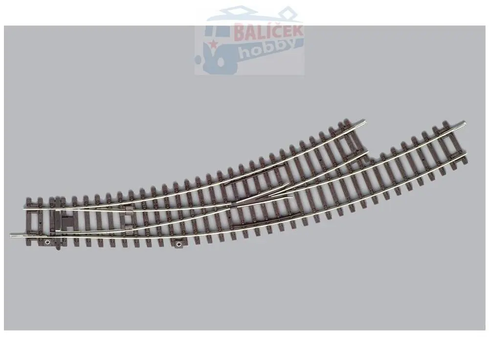 55170 PIKO - Levá výhybka s betonovým podložím