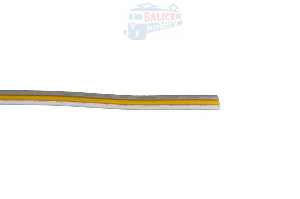 Kabel plochý 3x0,35