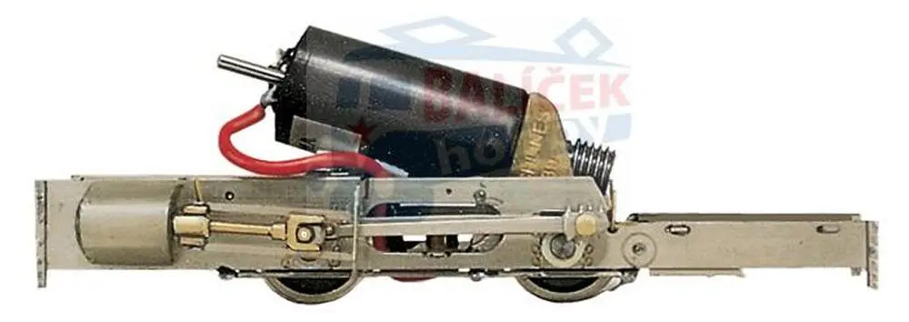 BL-1 PECO - pojezd pro lokomotivu OL-3 kompletní s motorem a převody