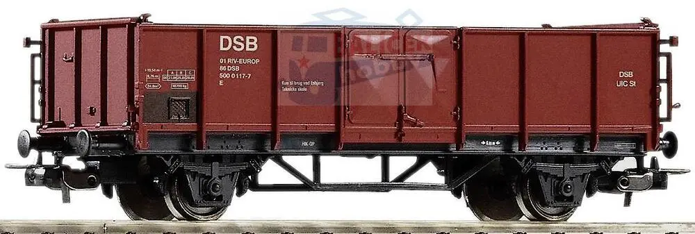95354 PIKO - H0 - Otevřený vůz, DSB, Ep.IV