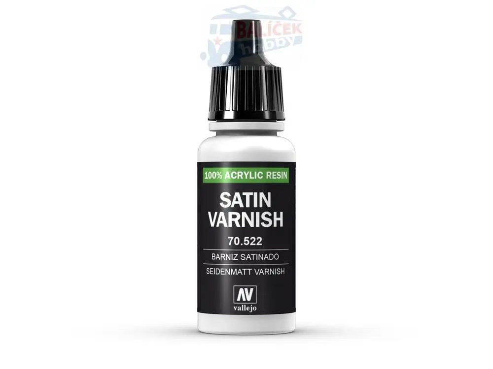 Vallejo 70522 Permanent Satin Varnish (17ml)