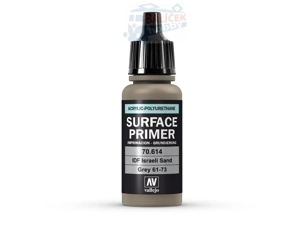 Vallejo Surface Primer 70614 IDF Israeli Sand Grey 61-73 (17ml)