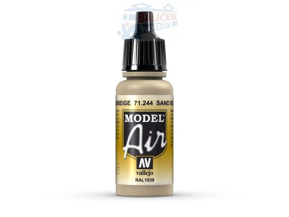 Vallejo Model Air 71244 Camouflage Sandbeige RAL 1039 (17ml)