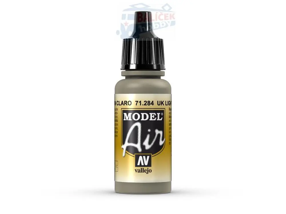 Vallejo Model Air 71284 UK Light Mud (17ml)