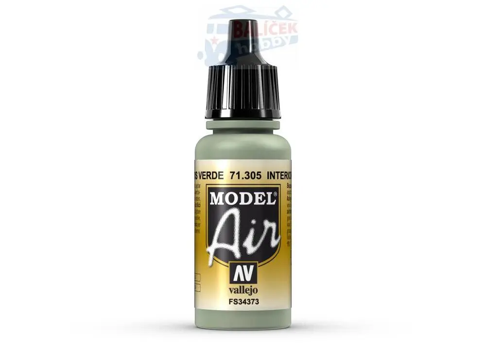 Vallejo Model Air 71305 Interior Grey Green (17ml)