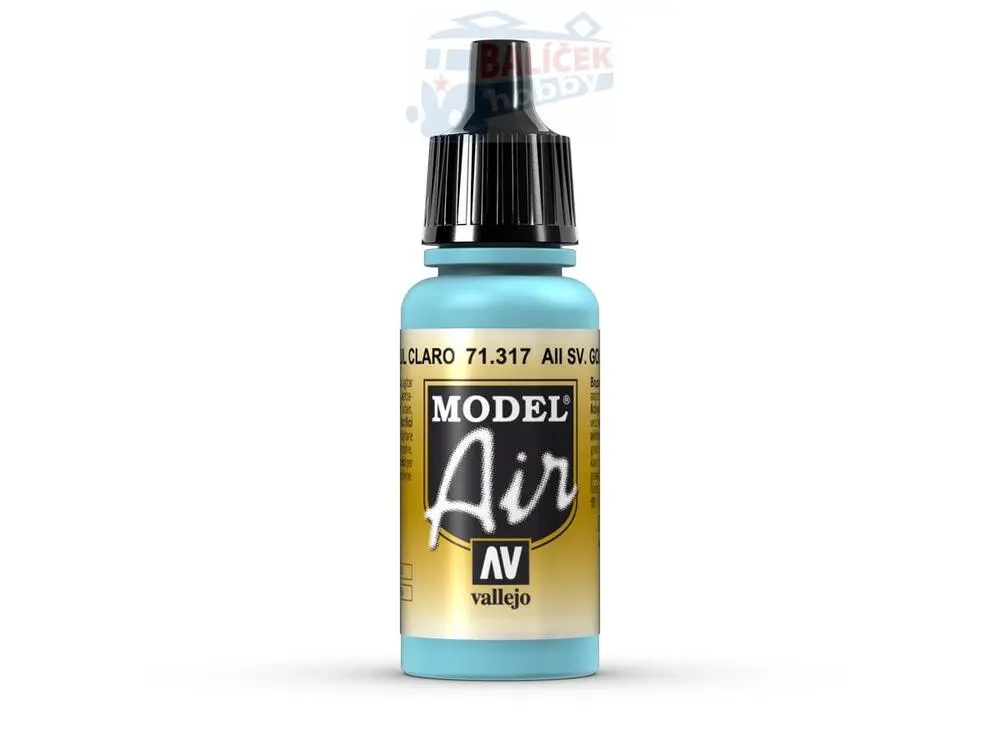 Vallejo Model Air 71317 AII SV. Gol Light Blue (17ml)