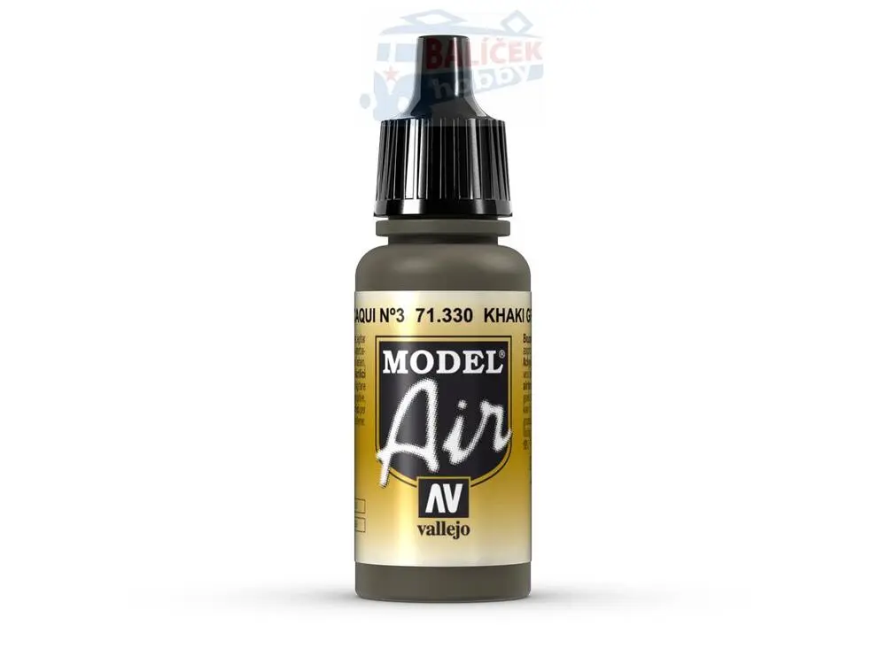 Vallejo Model Air 71330 Khaki Green Num.3 (17ml)
