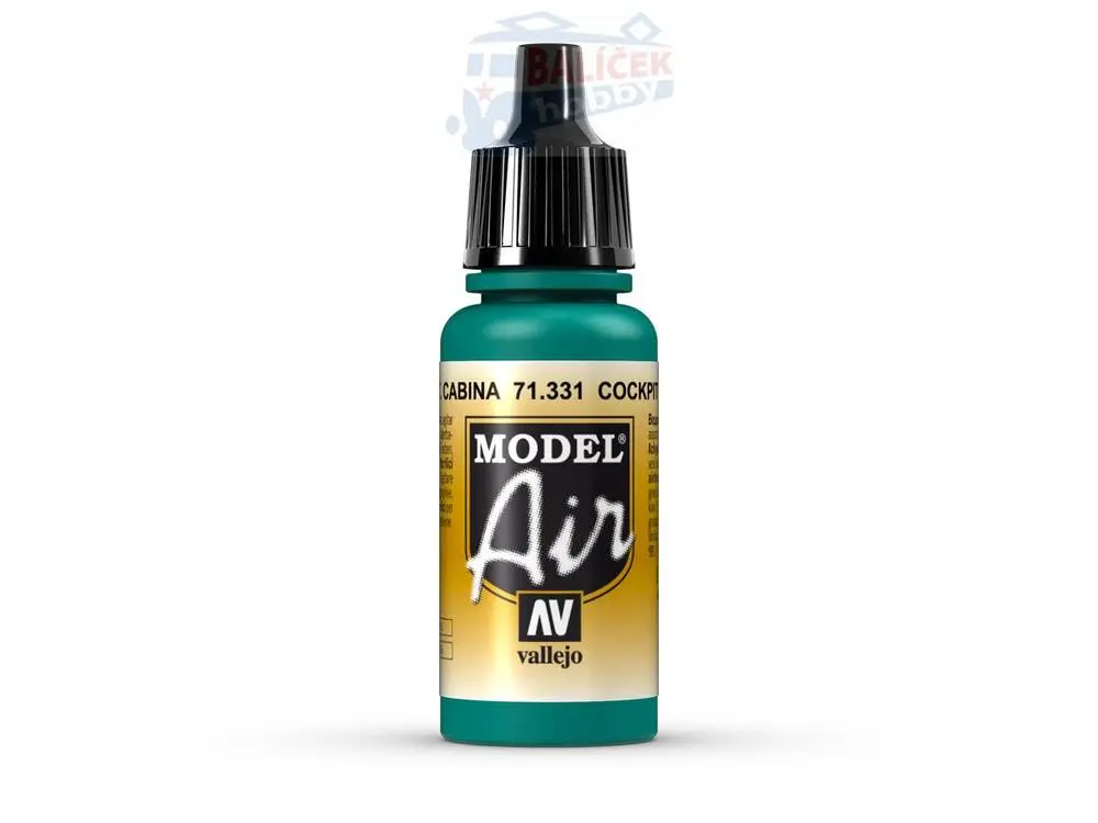 Vallejo Model Air 71331 Cockpit Emerald Green "Faded" (17ml)