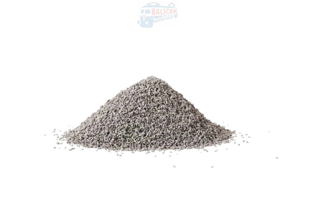 Štěrk šedý 300g vhodný k ROCO Line