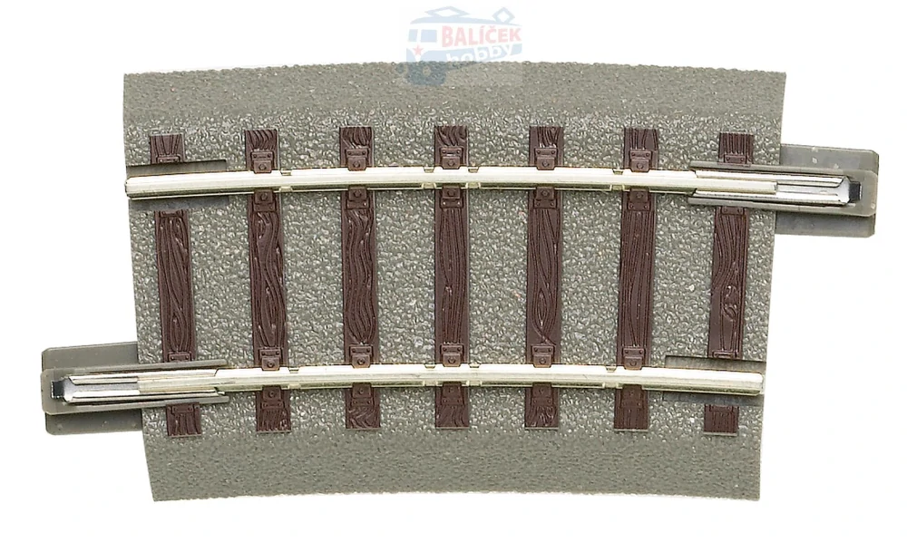 H0 - Oblouková kolej R3 / R434,5 mm, 7,5° GeoLine
