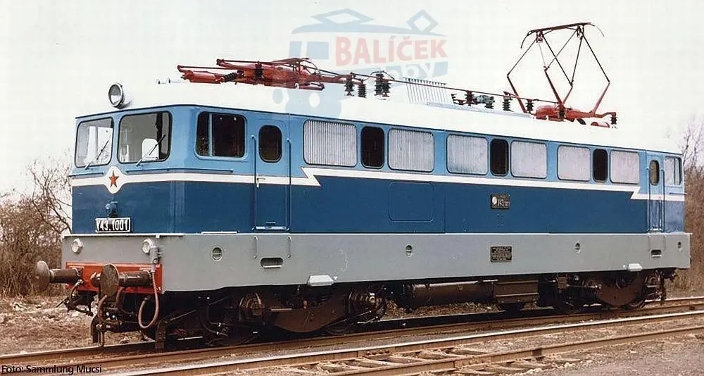 51439 PIKO - H0 - Elektrická lokomotiva BR V 43 "Jubiläumslok 1001", DCC se zvukem
