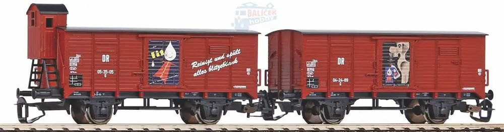 47032 PIKO - Souprava dvou krytých nákladních vozů G02 "FIT"