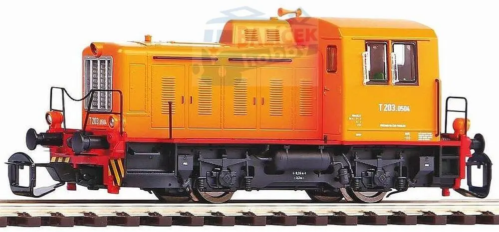 47522 PIKO - Dieselová lokomotiva TGK2 - T203 "Kaluga"