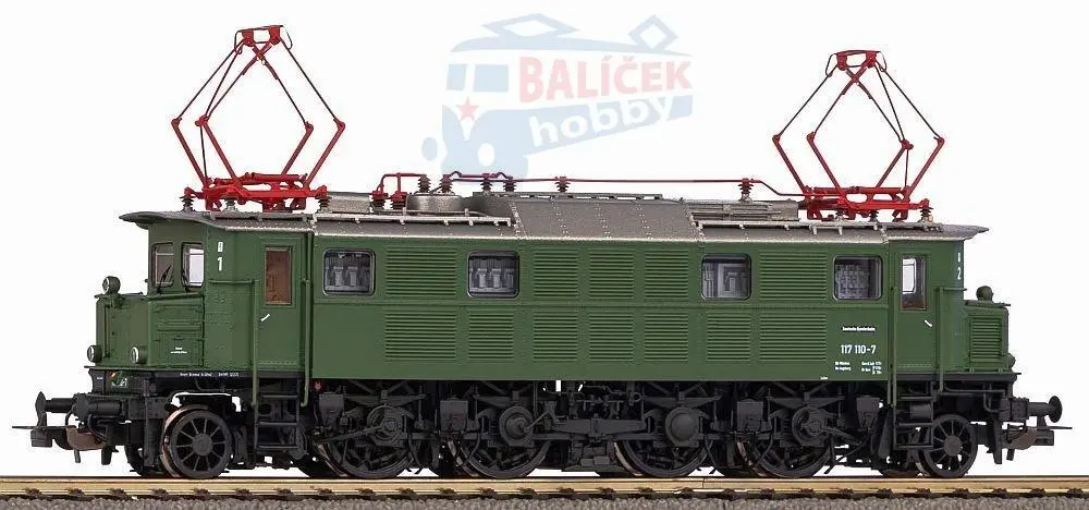 51493 PIKO - H0 - Elektrická lokomotiva řady 117 110, DCC se zvukem