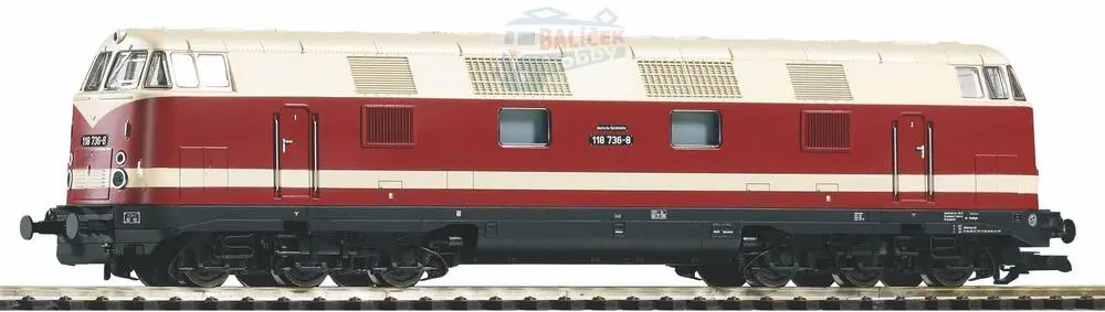 37571 PIKO - Dieselová lokomotiva BR 118 6-ti nápravová, DCC se zvukem