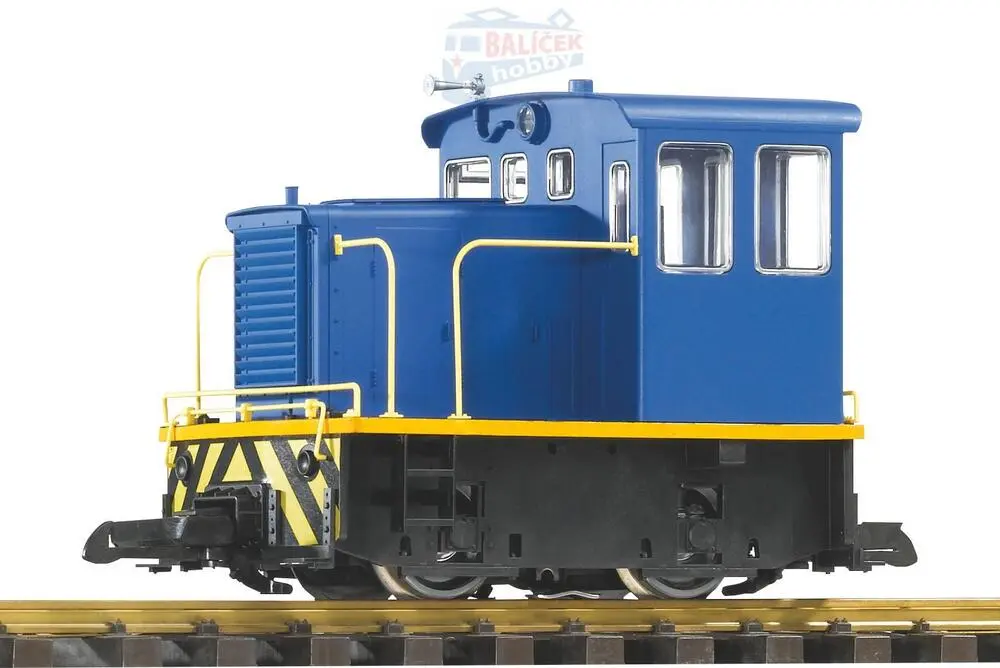38502 PIKO - G-US Diesellok GE-25Ton Industrielok Blau-Gelb