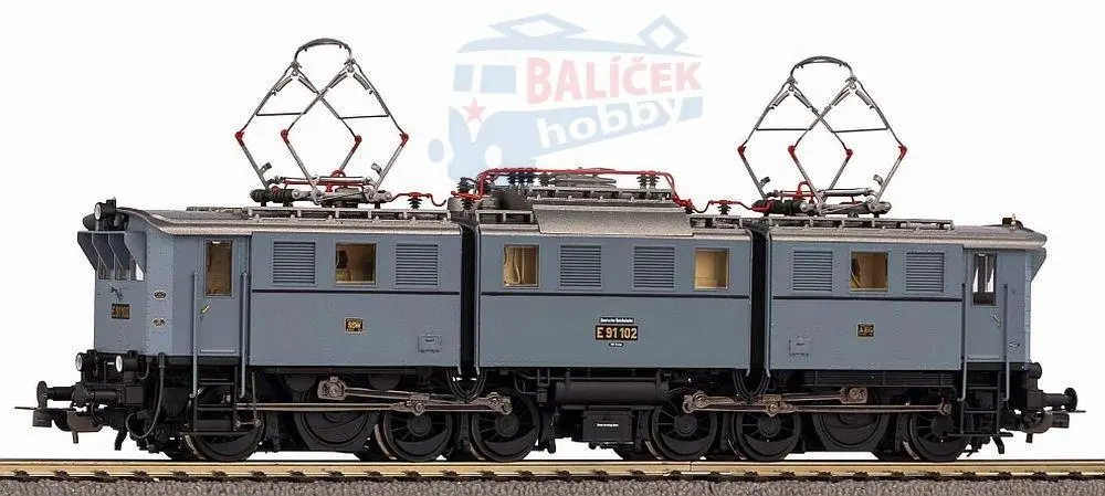 51548 PIKO - H0 - Elektrická lokomotiva BR E 91, DCC se zvukem