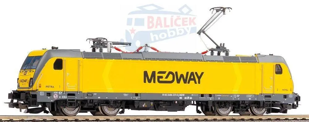 51596 PIKO - H0 - Elektrická lokomotiva BR E.494 "Medway", DCC se zvukem, AC verze