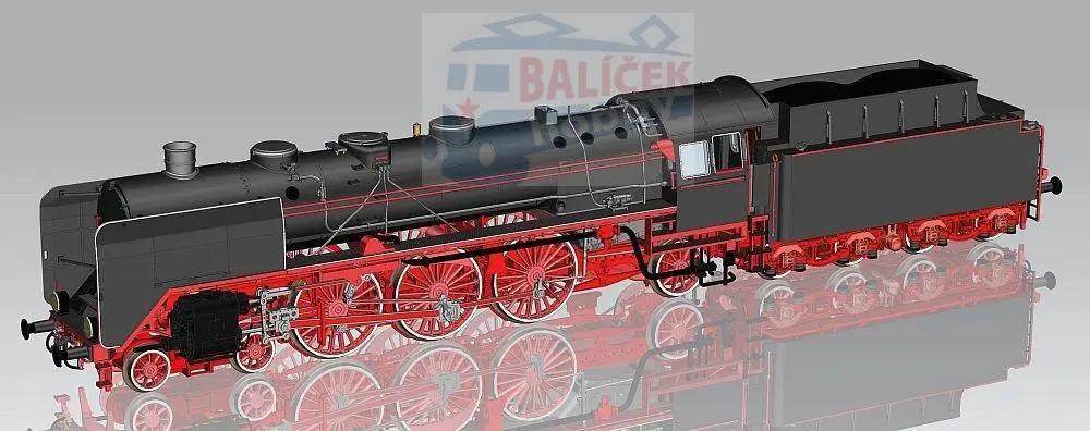 50688 PIKO - H0 - Parní lokomotiva BR Pm2, DCC se zvukem a kouřovým generátorem