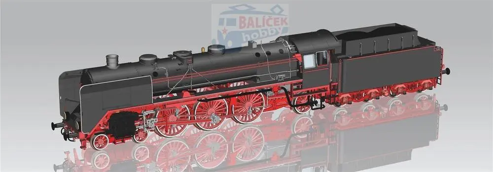 50689 PIKO - H0 - Parní lokomotiva BR Pm2, DCC se zvukem a kouřovým generátorem