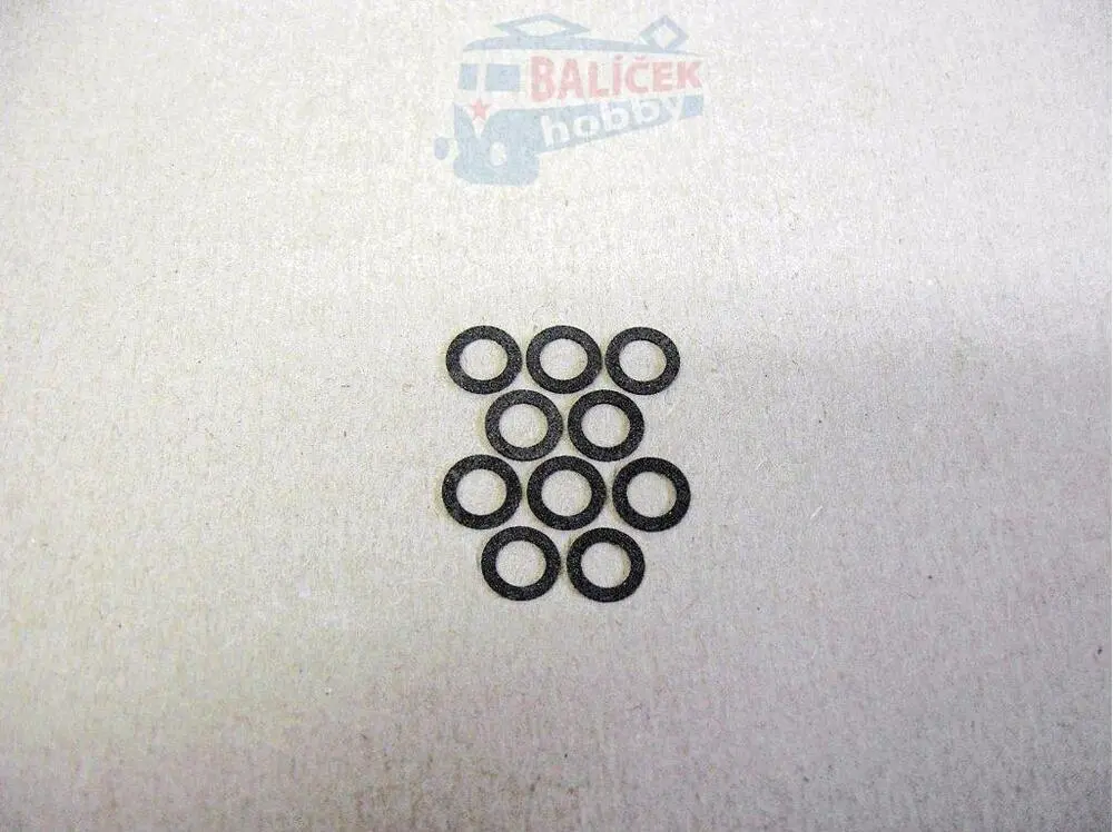 46240 PIKO - Bandáže 6x 3,8x 0,3 mm, použití pro BB 66000, BB 25500, G 1206,10 ks
