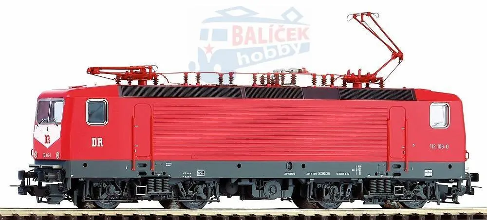 51726 PIKO - H0 - Elektrická lokomotiva BR 112, DCC se zvukem