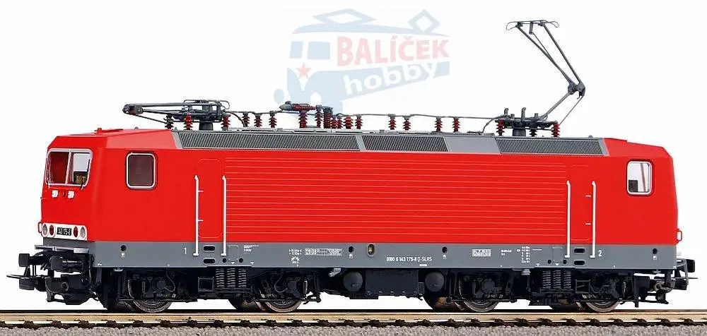 51727 PIKO - H0 - Elektrická lokomotiva BR 143 175 "SLRS", DCC se zvukem