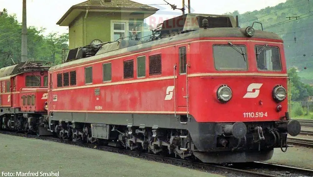 51776 PIKO - H0 - Elektrická lokomotiva Rh 1110.5, DCC se zvukem