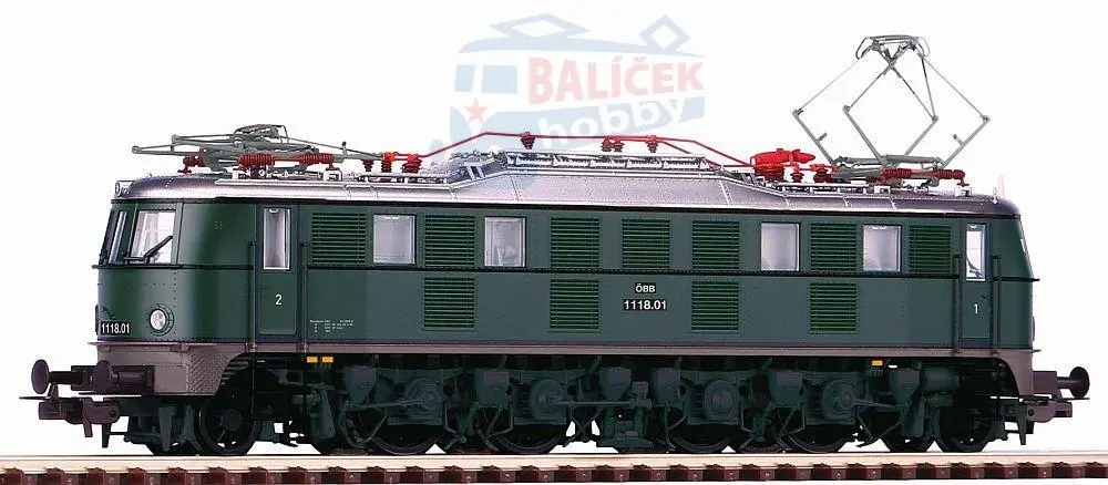 51875 PIKO - H0 - Elektrická lokomotiva Rh 1118, DCC se zvukem, AC verze
