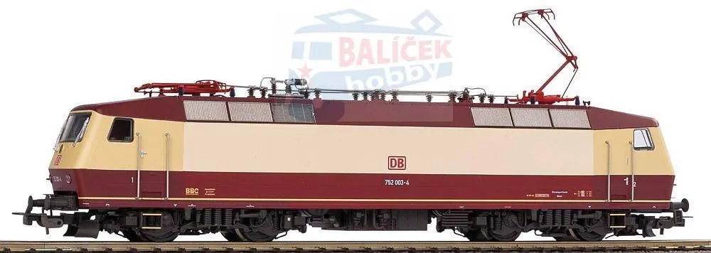 51908 PIKO - H0 - Elektrická lokomotiva BR 752 Latz, DCC se zvukem, AC verze