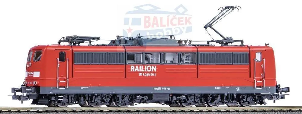 51912 PIKO - H0 - Elektrická lokomotiva BR 151 "Raillion DB Logistics"