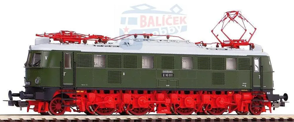 51933 PIKO - H0 - Elektrická lokomotiva BR E18, DCC se zvukem