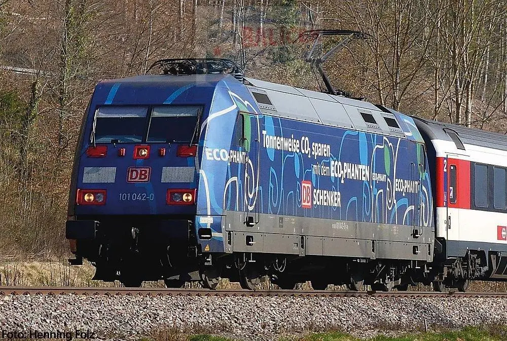 51114 PIKO - H0 - Elektrická lokomotiva BR 101 "Ecophant", DCC se zvukem