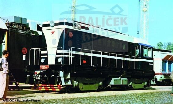 52438 PIKO - H0 - Dieselová lokomotiva T435 Hektor, DCC PluX22 se zvukem